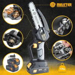 Akuga kettsaag MAJSTER MP0009, 2x 20V akudega ja kohvriga