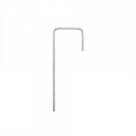 Metallist kinnitusvardad Bradas "J"-kujuline 3/15 cm, 100 tk.