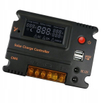 Veekindel p&auml;ikesekontroller 20a Mppt Pwm Lcd-ekraani ja Led-dioodiga