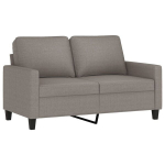 2-osaline diivanikomplekt patjadega, hallikaspruun, kangas CFE52309