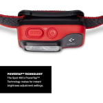 BLACK DIAMOND Spot 400 eesmine lamp - Punane/Must - 4 AAA akut - Matkamiseks