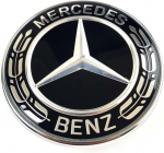 Mercedes-Benz W204 W205 W212 W213 Kapotim&auml;rk must embleem A0008173305 Ehtne