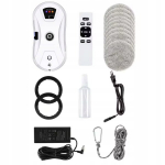 Automaatne intelligentne robot aknapesur koos pihustiga akende ja klaaside puhastamiseks, puldiga