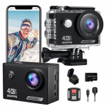 Yolansin Spordikaamera 4k 30fps 20mp 64gb Sd Kaart Veekindel 40m