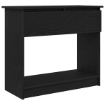 konsoollaud，kohvilaud sahtlitega, must, 85,5x38,5x74,5 cm CFE24563