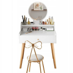 Kosmeetiline meikimispeegel Valge Skandinaavia Loft Modern