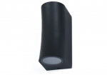 Fassaadilamp - aia seinalamp - GU10 LED v&auml;lisvalgusti Dora Duo - must