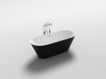 Akr&uuml;&uuml;lvann Mexen Flavia, black/white, 150x75 cm
