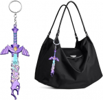 Zelda v&otilde;tmehoidja, Zelda anime v&otilde;tmehoidja, Zelda m&otilde;&otilde;ga v&otilde;tmehoidja, Zelda Tears of the Kingdom v&otilde;tmehoidjad, personaliseeritud v&otilde;tmehoidja, laste f&auml;nnidele kingitus, lilla