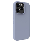 Evelatus Apple iPhone 15 Pro Max Premium Pehme K&auml;ttev&otilde;ti Silikoonist Kest Lavendel Hall