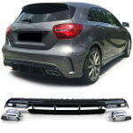 Difuusor spoiler lisa Mercedes W176 Amg l&auml;ikiv