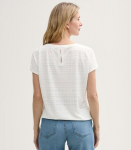 Tom Tailor Naiste T-s&auml;rk 1046401*10315, naturaalvalge