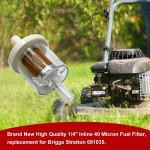 Asendus k&uuml;tusefilter Briggs Stratton 691035 40 mikroni k&uuml;tusefilter 1/4" inline k&uuml;tusefilter