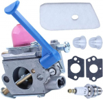 Karburaatori &otilde;hufiltri krundipirni komplekt, husqvarna 128c 128l 128ld 128r 128rj 128ldx trimmerimootori osale, zama c1q-w40a, 530150253