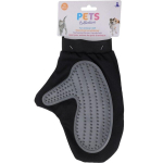 Lemmiklooma kammimiskinnas Koopman Pets Collection, must/hall