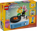 31172 Lego Creator 3-in-1 grammofon koos lillede mikrofoniga Retro raadio