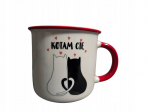 Kruus Kotam Cię kassidega 360 ml kingitus paaridele valentinip&auml;evaks