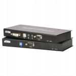 Aten Ce600 Kvm Dvi Usb audio Rs232 pikendus 60m