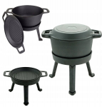 Malmpott 3in1 Rossner 8 l Statiiv Pann