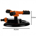 Reguleeritav p&ouml;&ouml;rlev pihusti 12 otsikuga