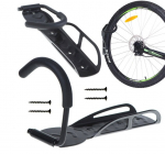 Seinakonks jalgrattale, must