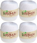 N&ouml;&ouml;r Maximum Opus - white 100g, valge v&auml;rv, 4 tk