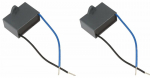 Kondensaator Cbb61 3uf 450v 2 juhtmest 100mm elektrimootoritele
