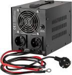 Avariitoiteplokk Kemot Prosinus-500 Urz3404b inverter puhas siinuslaine laadimisfunktsiooniga 12v 230v 500va/300w, must