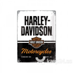 Metallplaat 30x40cm / Harley-Davidson - Motorcycles