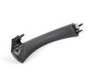 BMW E90 Tagumine vasakpoolne ukse t&otilde;mbek&auml;epide Must Ehtne 51417230849