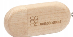 USB pulk Puidust Usb 3.0 m&auml;lupulk 32gb teie logoga - 10 tk.
