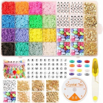 Ehete valmistamise komplekt k&auml;ev&otilde;rudele helmed t&auml;hed lastele tee ise