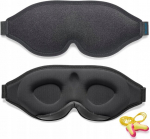 Silmaklapid magamiseks pehme 100% valgust blokeeriv mask + k&otilde;rvatropid