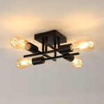 Riserva E27 must rippvalgusti, retro laevalgusti elutuppa