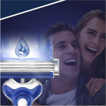 Gillette Sensor3 Comfort &uuml;hekordselt kasutatavad raseerijad meestele, raseerija Lubrastrip libiseva teibiga, 3 + 2 raseerijat