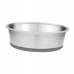 Roostevabast terasest aeglase s&ouml;&ouml;mise kauss koertele Maze Bowl, kauss kassidele ja koertele, 14 cm