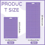 Variety Grip l&otilde;ikematt Cricut Joy jaoks 5.5 x 14/5.5 x 8.5 tolli, Cricut Joy tarvikutele kaartidele, paberile, vin&uuml;&uuml;lkilele, plotteri l&otilde;ikamiseks, esmaklassiline liim, paindlik ja vastupidav, 6 tk