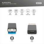Digitus Usb 3.2 Gen1 Adapter: Usb A kuni Usb C, 5 Gbps, must