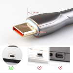 Epomaker Mix Usb Type C kaabel, 1.8 m, Type C kuni Usb A, termoplastiline pol&uuml;uretaan (tpu), mehaanilise klaviatuuri spiraalkaabel eemaldatava lennunduspistikuga m&auml;nguklaviatuurile (valge)
