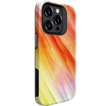 Evelatus iPhone 15 Pro Armor Case TPU + PC Prinditud Kujundus Kollane-Oranž