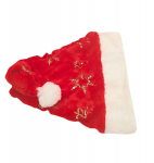 Pidulik j&otilde;uluvana m&uuml;ts tutiga, punane, pl&uuml;&uuml;sist