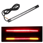Mootorratta tarvikud Paindlik 48 LED mootorratta tuleriba saba suunatule saba, 1tk