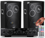 K&otilde;larikomplekt 600w v&otilde;imendi bluetooth raadio usb aux