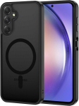 Xtcase magnetiline &uuml;mbris samsung galaxy a54 5g jaoks, &uuml;hildub magsafe'iga, matt l&auml;bipaistev mobiiltelefoni &uuml;mbris samsung galaxy a54 5g jaoks, kriimustuskindel pc tagak&uuml;lg + tpu p&otilde;rkeraud - must