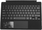 Jectse tahvelarvuti klaviatuur v&auml;rvilise taustvalgustusega, 450 Mah, magnetiline, pro 3 4 5 6 7 jaoks videote jaoks (must)