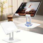 Joyit tahvelarvuti hoidik, reguleeritav tahvelarvuti alus, &uuml;listabiilne Ipad alus, tahvelarvuti hoidik Ipad Air Mini 7 Galaxy Pro 12.9 ja k&otilde;ikidele seadmetele alates 4&ndash;12.9 tolli (valge)