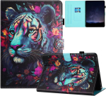 Cxtcase &uuml;mbris Lenovo Tab M10 (3rd Gen) 10.1 tolli 2022 Tb328 jaoks, kaitse&uuml;mbris koos statiivi funktsiooniga Lenovo Tab M10 Gen 3 jaoks, Tiger