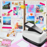 Ruudukujuline aukude augustaja - 1.5" ruudukujuline augustaja paberi meisterdamiseks ja scrapbooking'uks