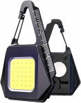 Nhqz Ledlen mini Led t&ouml;&ouml;valgusti Cob v&otilde;tmehoidja taskulamp 3 valgusrežiimiga, 120ma laetav kontrollvalgusti pudeliavajaga, magnetiline alus telkimiseks, autoremondiks, matkamiseks, 2 tk