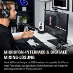 Helikaart Elgato Wave helimikser ja eelv&otilde;imendi Xlr mikrofonile, liidese juhtimine, 48v fantoomtoide, puudutusega vaigistamise digitaalne miksimistarkvara voogedastuseks, salvestamiseks, taskuh&auml;&auml;lingusaadete jaoks, Mac/pc